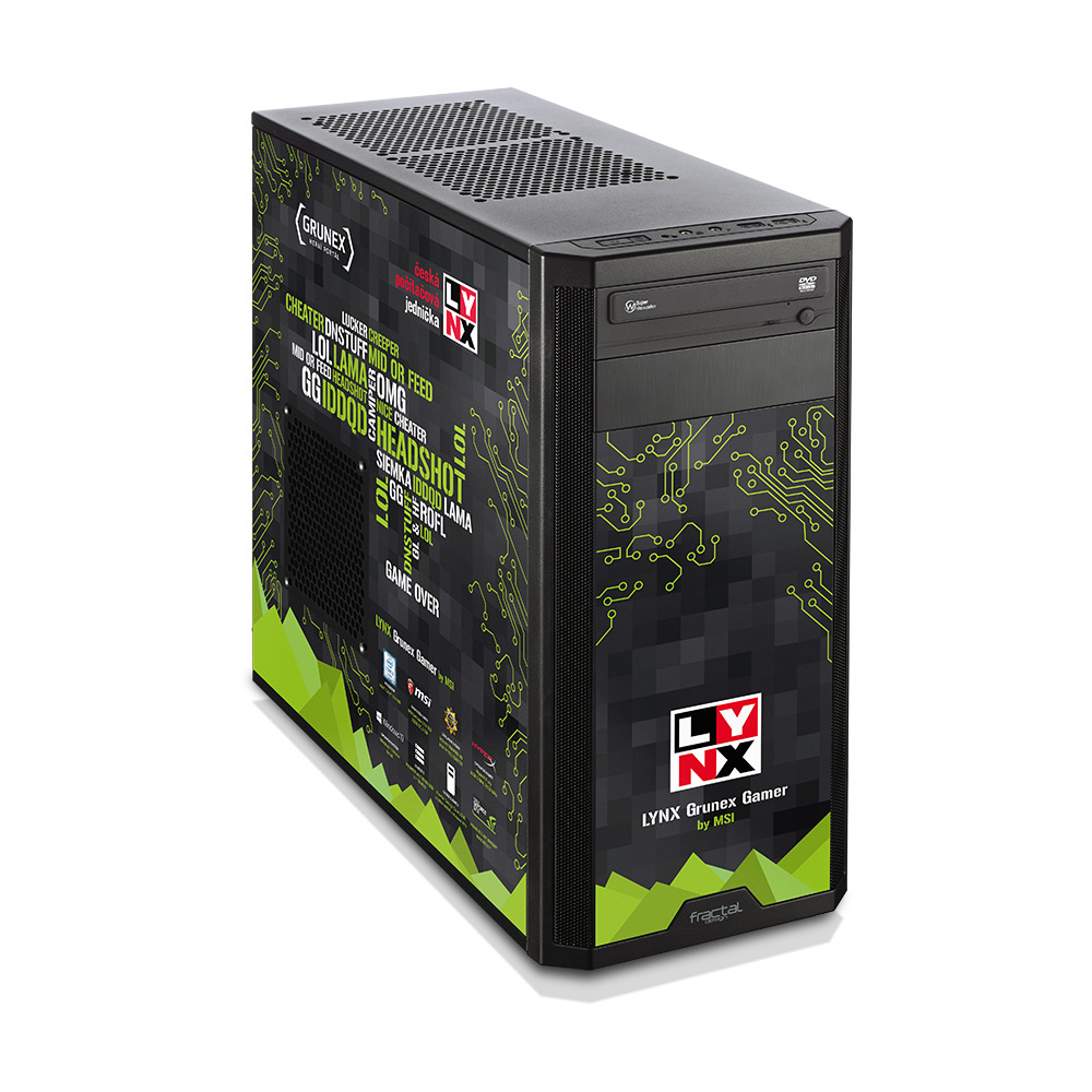 ilustrace lynx grunex gamer 2016