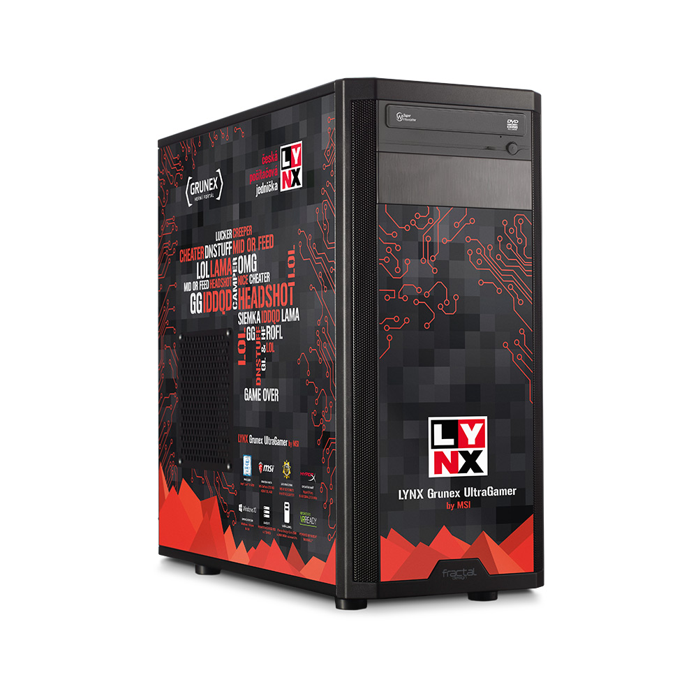 ilustrace lynx grunex ultragamer 2016