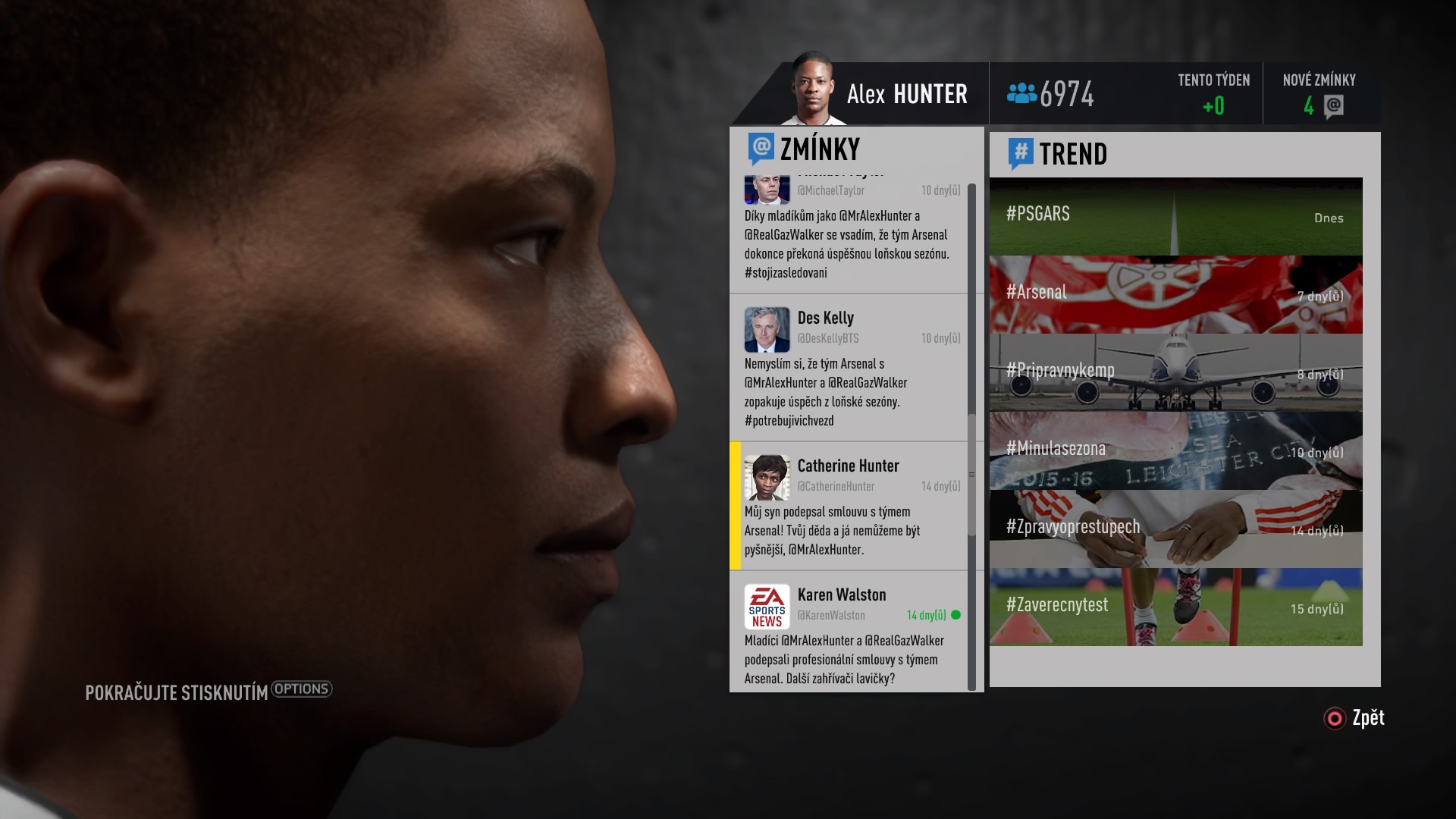 FIFA 17 Cesta (v nabídkách)