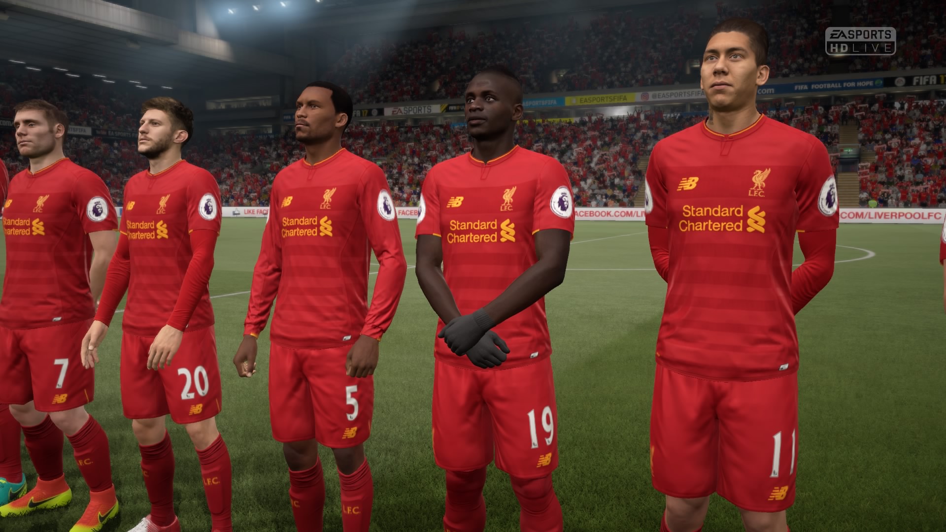 FIFA 17 Výkop 0 0 LIV   MUN, 1. poločas