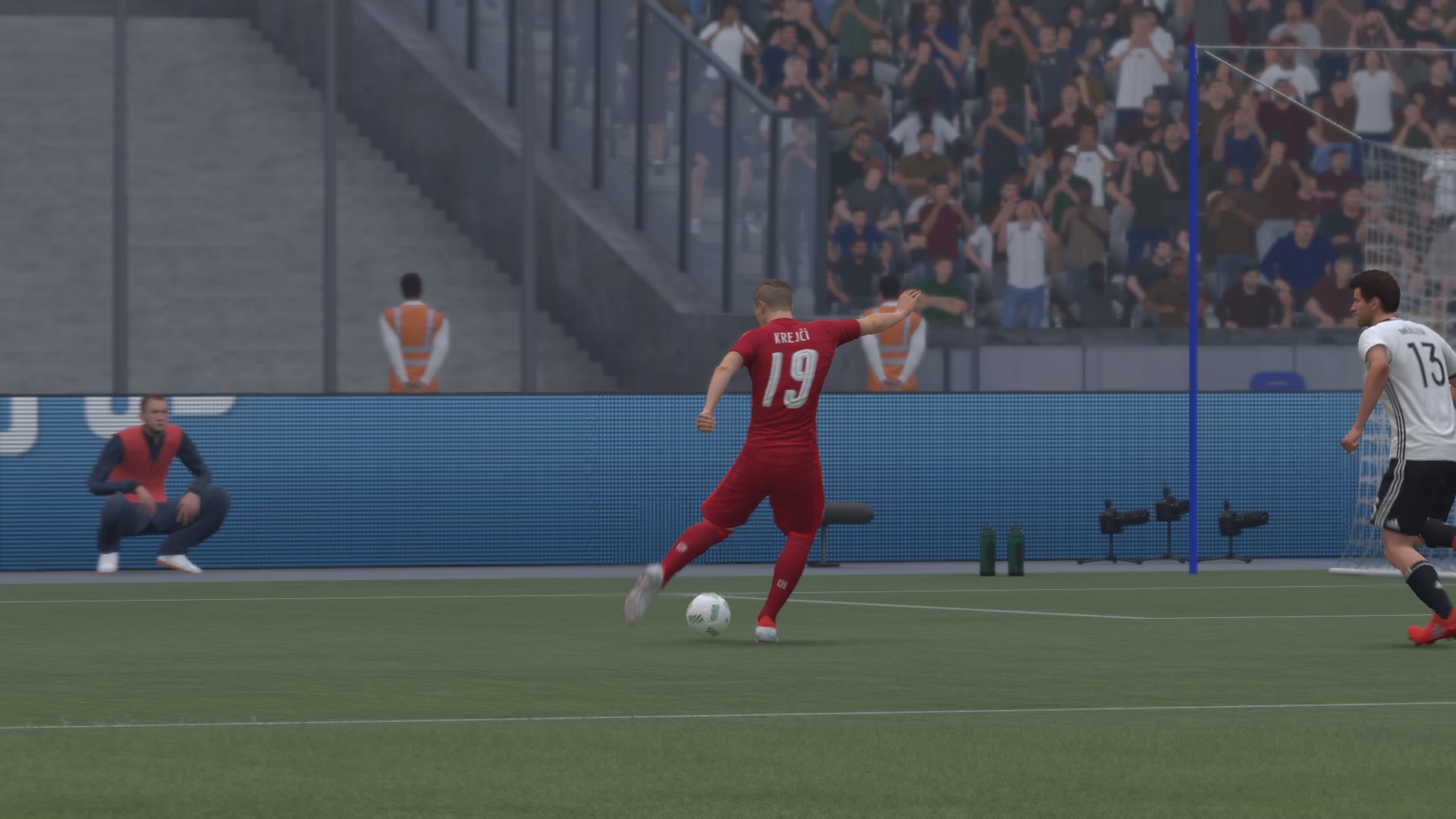 FIFA 17 Výkop 1 0 GER   CZE, 1. poločas