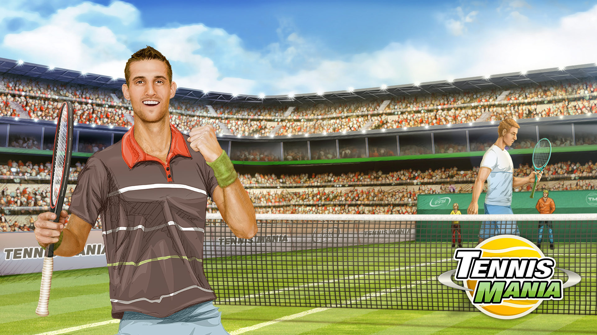 ilustrace  tennis mania pr