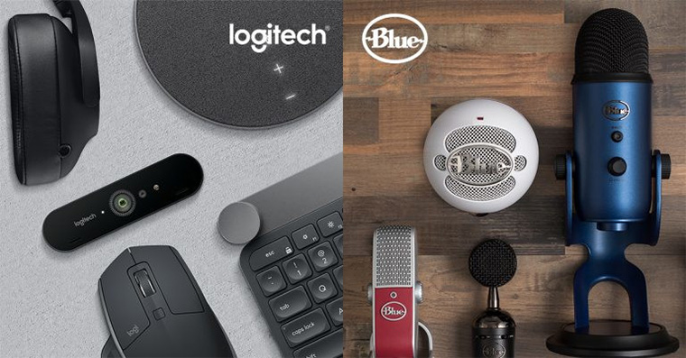 Logitech and Blue