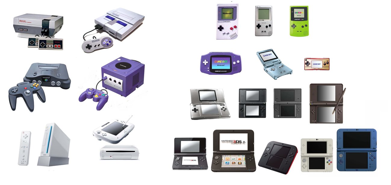 Nintendo consoles