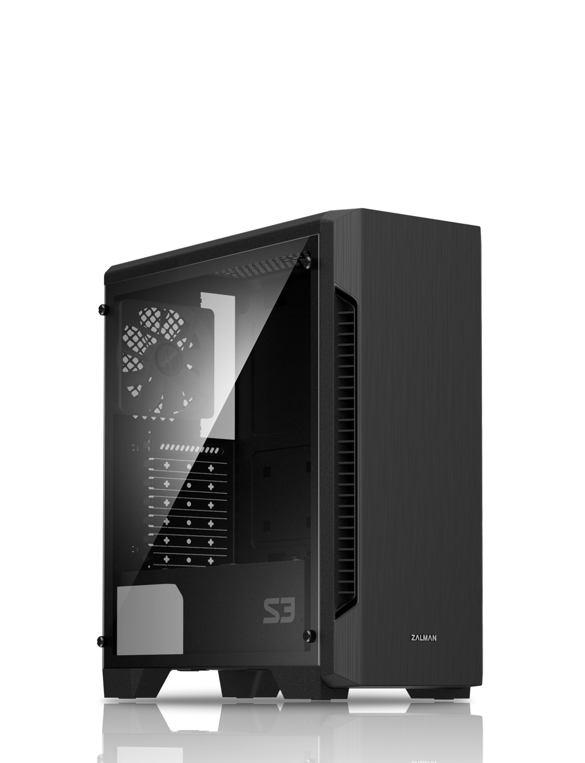 ZALMAN S3 case side glass