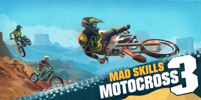 Mad Skills Motocross 3 iOS Android header jpg 820