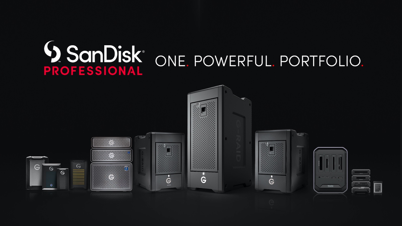 One Powerful Portfolio   SanDisk Professional
