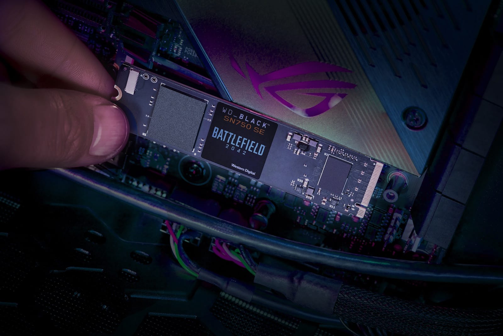 WD Black SN750 SE Bundle Battlefield 2042 installation