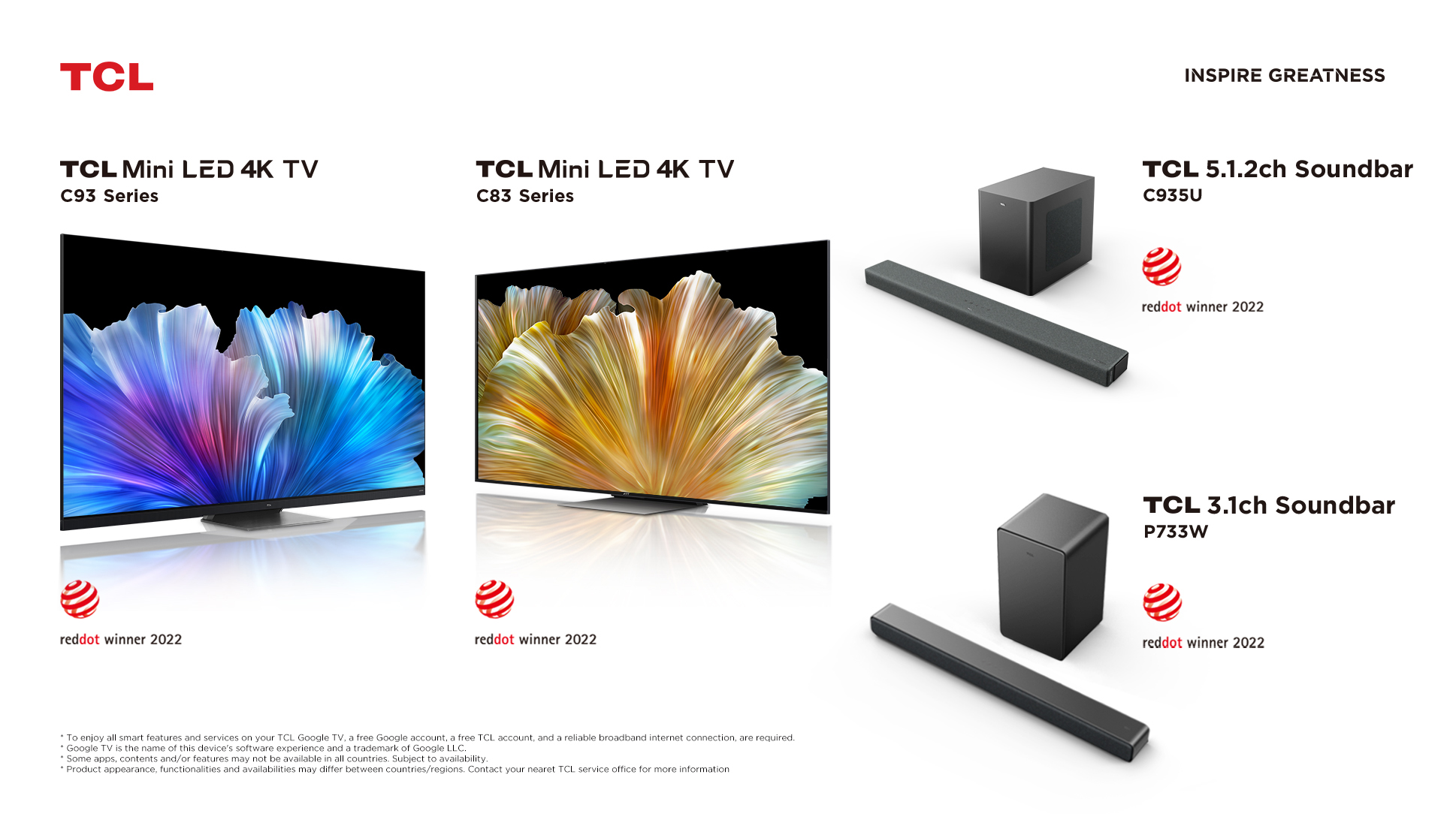 TCL Red Dot Design Awards 2022