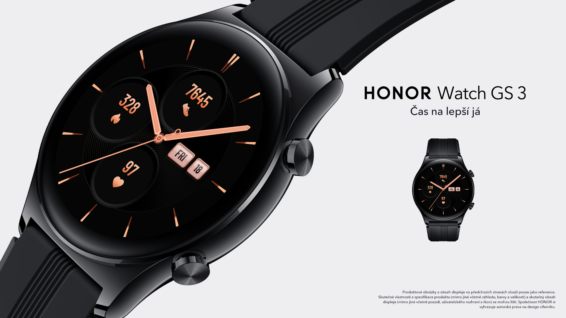 HONOR Watch3 KV CZ