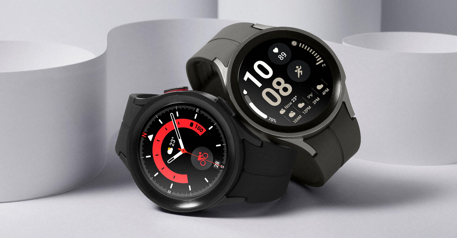 1520 794 Samsung galaxy watch5pro blacktitanium graytitanium