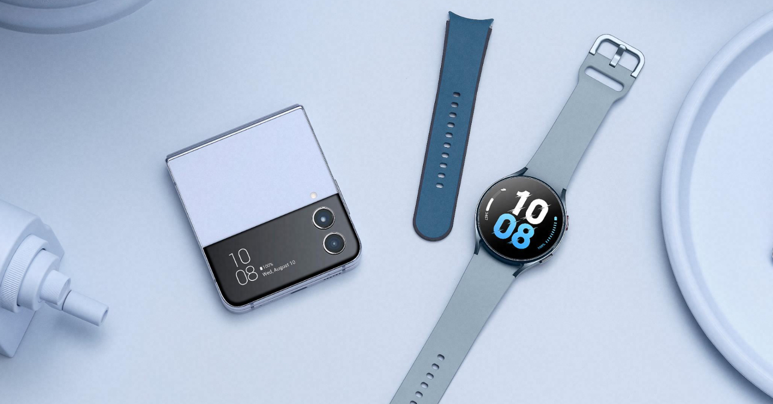1520 794 Samsung Galaxy Z Flip4 Galaxy Watch5