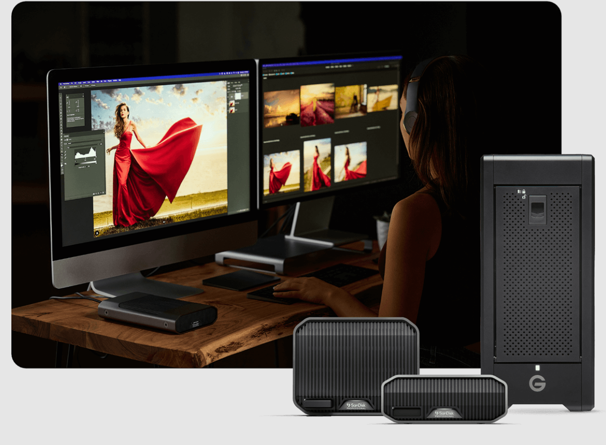 SanDisk Professional G RAID series