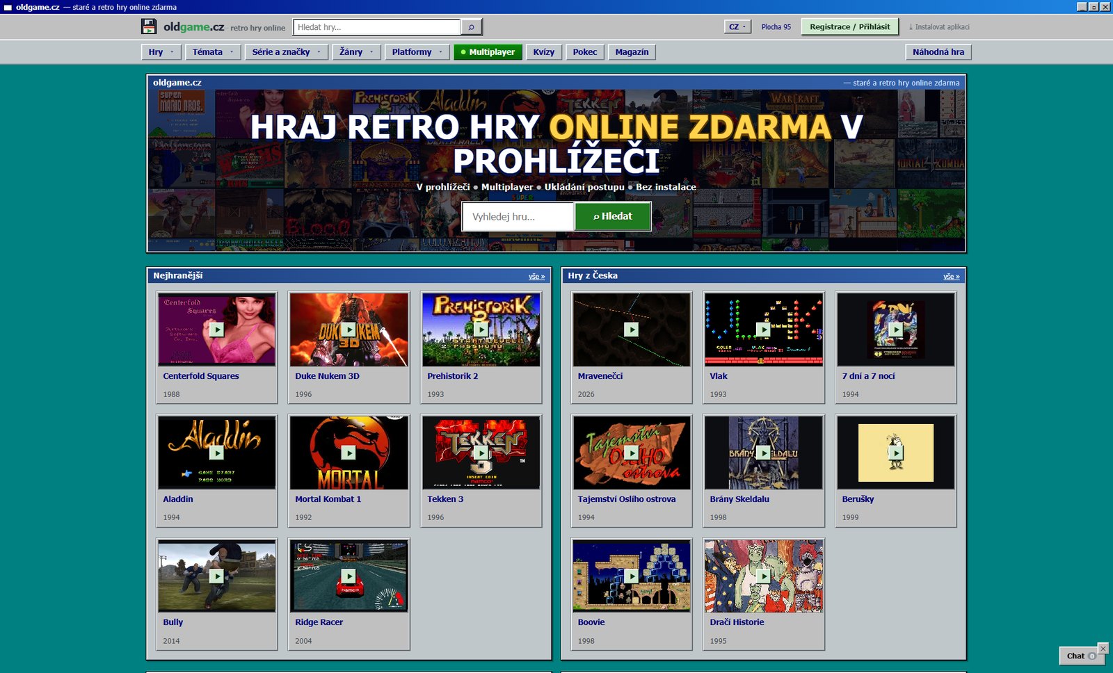 oldgame uvod